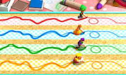 Trace Race from Mario Party: The Top 100