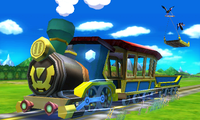 Screenshot of a stage from Super Smash Bros. for Nintendo 3DS