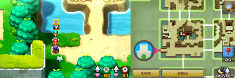 Eleventh block in Beanbean Fields of Mario & Luigi: Superstar Saga + Bowser's Minions.