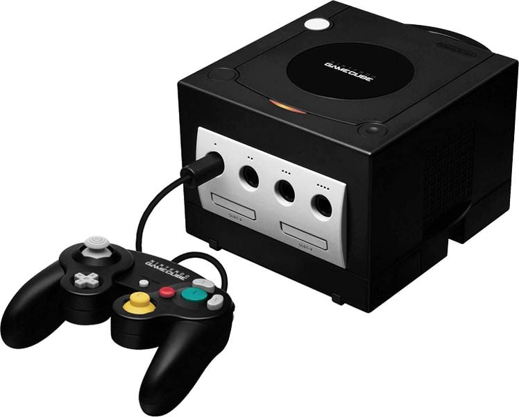 File:Black Gamecube With Controller.jpg