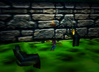 A Golden Banana for Tiny Kong in Creepy Castle.