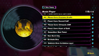 The disc for the song "Planet Core: Fractone Cradle" in Donkey Kong Bananza