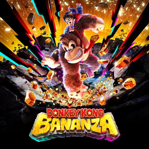 Final key artwork for Donkey Kong Bananza