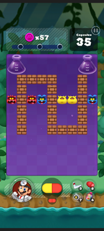 Stage 329 from Dr. Mario World
