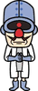 Dr. Crygor Wario Kard sprite for WarioWare Gold