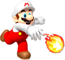 Artwork of Fire Mario in Mario Kart Arcade GP DX