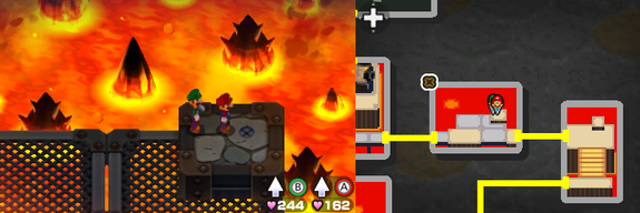 Location of the seventh beanhole in Bowser Path.