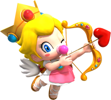 Baby Peach (Cherub) from Mario Kart Tour