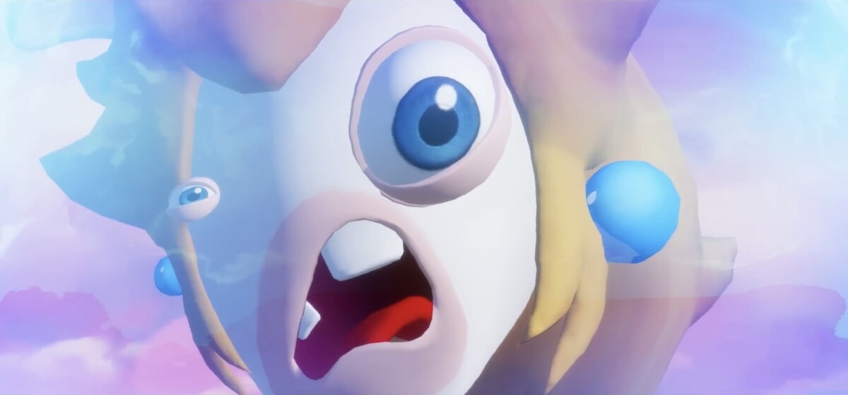 File:MRSOH Rabbid Peach in a bubble.jpg - Super Mario Wiki, the Mario ...