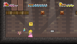 Fourth ? Block in Merlee's Basement of Super Paper Mario.