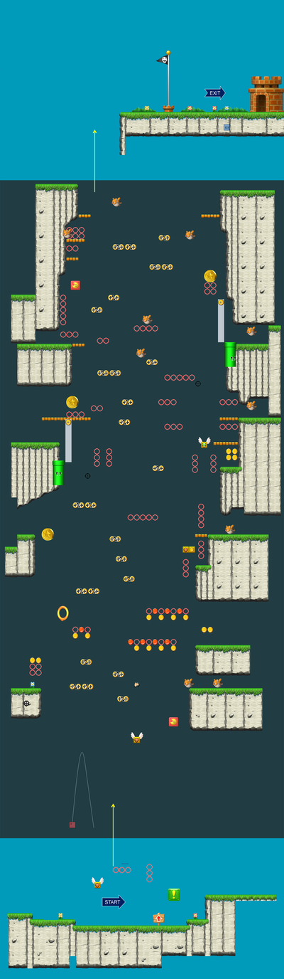 Level map