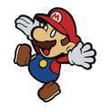 Mario getting burnt