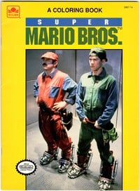 Cover of Super Mario Bros.: A Coloring Book