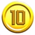 10-Coin icon in Super Mario Maker 2 (New Super Mario Bros. U style)