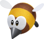 Artwork of a Stingby from Super Mario 3D World.