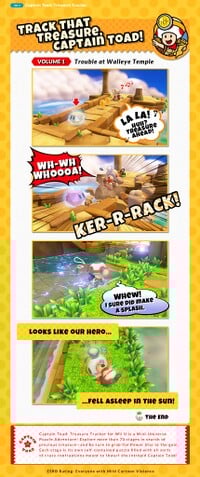 Track That Treasure, Captain Toad! Volume 1