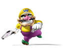 Mario Power Tennis artwork: Wario