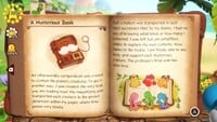 Page 2 of the special pages unlocked for clearing Hop or Drop in Yoshi and the Mysterious Book