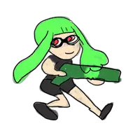 An amiibo drawing in WarioWare Gold