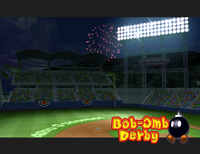 Mario Superstar Baseball version of Bob-omb Derby