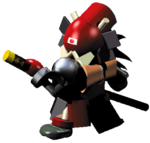 Artwork of Boomer from Super Mario RPG: Legend of the Seven Stars