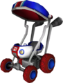 The model for Baby Mario's Booster Seat from Mario Kart Wii