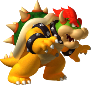 Artwork of Bowser from Mario Party 8 (also used in Super Mario Run)