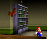 Screenshot of a Chair from Super Mario 64.