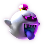 Artwork of King Boo from Luigi's Mansion 2 HD.
