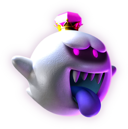 Artwork of King Boo from Luigi's Mansion 2 HD.