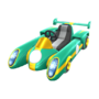 The Green Speeder from Mario Kart Tour