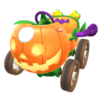 Pumpkin Kart from Mario Kart Tour