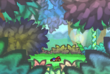 Mario collapsed on the ground after falling from Peach's Castle