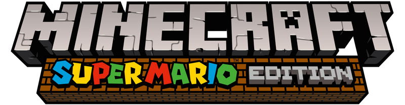 File:Minecraft Super Mario Edition logo.png