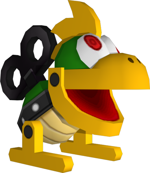 File:NSMBW Mechakoopa Model.png