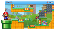 Boost Pads in Mini Mario & Friends: amiibo Challenge