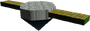 Model of the propeller-like platform from Super Mario 64.
