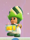 A Poplin Band Member (Little Drum) from the game Super Mario Bros. Wonder – Nintendo Switch 2 Edition + Meetup in Bellabel Park.