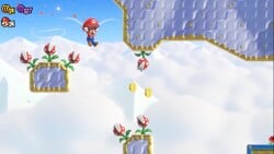 The Badge Challenge Parachute Cap II level in Super Mario Bros. Wonder