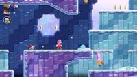 The first 10-flower coin in the level Condarts Away! in Super Mario Bros. Wonder