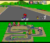 Mario Circuit 2 from Super Mario Kart.