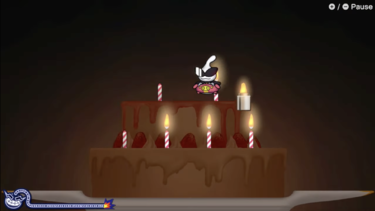 Light the Cake microgame in WarioWare: Get It Together!