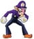 Artwork of Waluigi from Itadaki Street DS