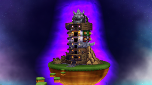 Bowser's Tower from Mario Party: Island Tour