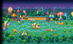 First half of World 17 of Dr. Mario World
