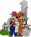 Special Kinoko Police Super Mario Bros. 4: Super Mario World 6, back cover