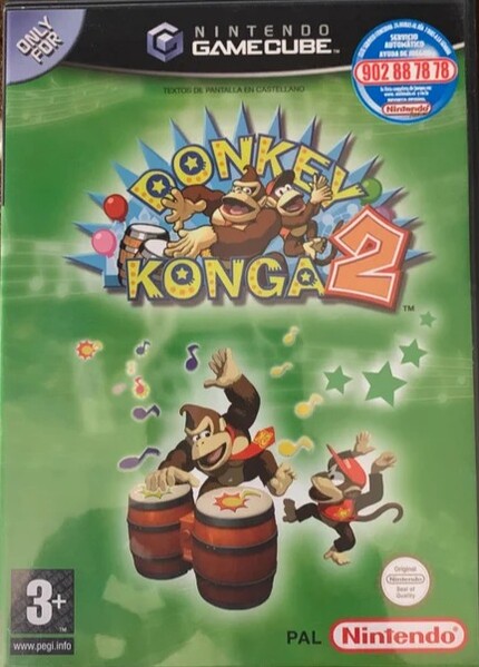 File:Donkey Konga 2 Box ES.jpg