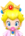 Sprite of Dr. Baby Peach from Dr. Mario World