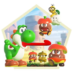 Super Mario Bros. Wonder – Nintendo Switch 2 Edition + Meetup in Bellabel Park 'Get Gobbling: Yoshi's Buffet' Icon