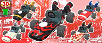 The B Dasher Pipe from the Summer Festival Tour in Mario Kart Tour